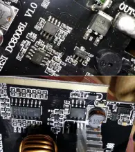Power-Supply Voltmeter Current-Step-Down Desktop Mini Dc-Dc-Voltage 60v 6a 80W PD