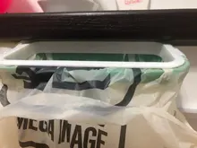 Rack Cabinet Kitchen Rubbish-Bag Storage Cupboard Hanging Door-Garbage-Bag