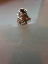 DIY Knife Pendant Beads Skull-Paracord-Beads Crow EDC Brass Vintage-Color Outdoor-Tools