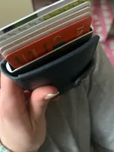 Tarjeteros antimagnéticos Rfid para hombre y mujer, carteras inteligentes de piel sintética, monedero Vintage corto, Mini bolsa para dinero