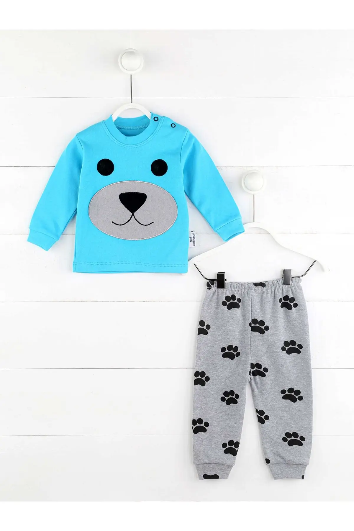 

Turquoise Seasonal Male Baby 2 li Suit