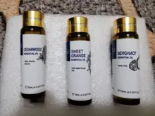 HIQILI-aceites esenciales de árbol de té naranja, difusor de aceite aromático, eucalipto, vainilla, bergamota, hierba de limón, romero, manzanilla, 10ML