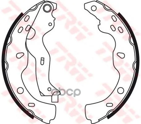 Колодки Барабанные Suzuki Sx4 Gs8743 TRW/Lucas арт. GS8743