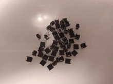 50 Uds 6X6X5/4,3/5,5/6/7/8/9/10/13MM tacto interruptor de botón de empuje interruptor 12V cobre 4PIN DIP Micro interruptor para TV/juguetes/home/botón de uso