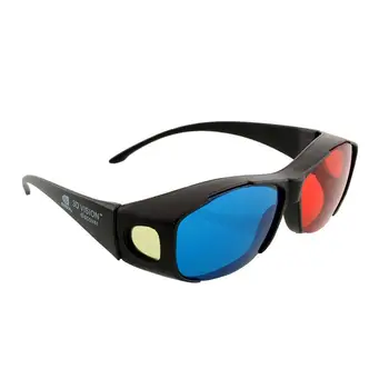 

5Pcs Universal Type 3D Glasses TV Movie Dimensional Anaglyph Video Frame 3D Vision Glasses DVD Game Glass Red And Blue Color