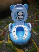 Orinal portátil con dibujos animados para bebé, olla de entrenamiento para niño, orinal, orinal, cómodo