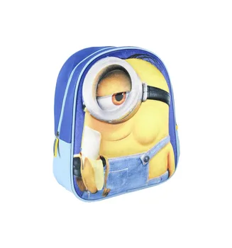 

3D PREMIUM suede MINIONS children's backpack