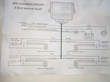 Hippcron-Sistema de alarma inteligente para coche, módulo de control a distancia para ventanas de coche, cerrado de las 4 puertas, cierre de ventanas inteligente