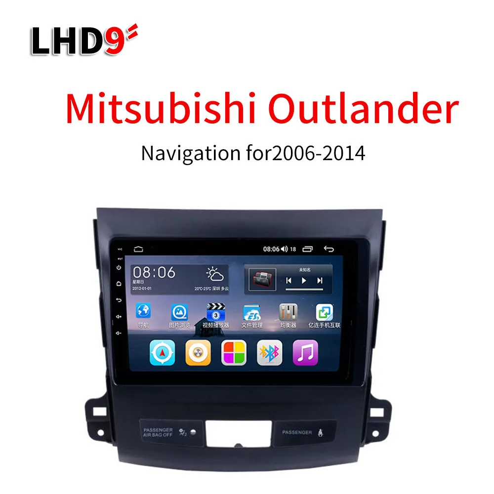 Lionet gps навигация для автомобиля Mitsubishi Outlander+ 10,1 дюймов LM3003Y - Размер экрана, дюймов: 4G8core4G32G