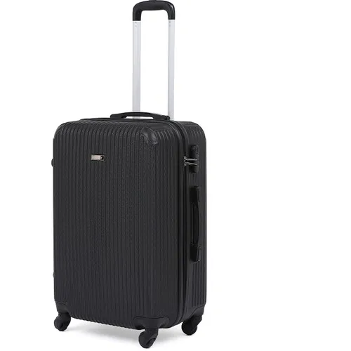 Joystar Abs Black Medium Size Suitcase 70 L Capacity Suitcases