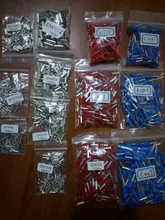 Terminal Copper Non-Insulated-Wire-Connector-Ferrules Electrical-Cable AWG 22-10 Bare