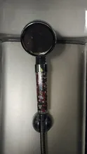 Shower-Head ANION-FILTER Massage Bathroom Rainfal High-Pressure Adjustable Black Zhangji