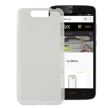 

Mobile cover Zte Blade V8 Flex TPU Transparent