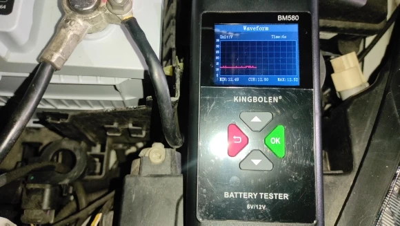 Отзыв о товаре Автомобильный тестер батареи KINGBOLEN BM580 12V 6V CCA Circut тестер Cranking зарядка инструменты BM550 Автомобильный анализатор батареи от пользователя T***e