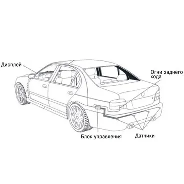 Парковочная система Intro PT-204B