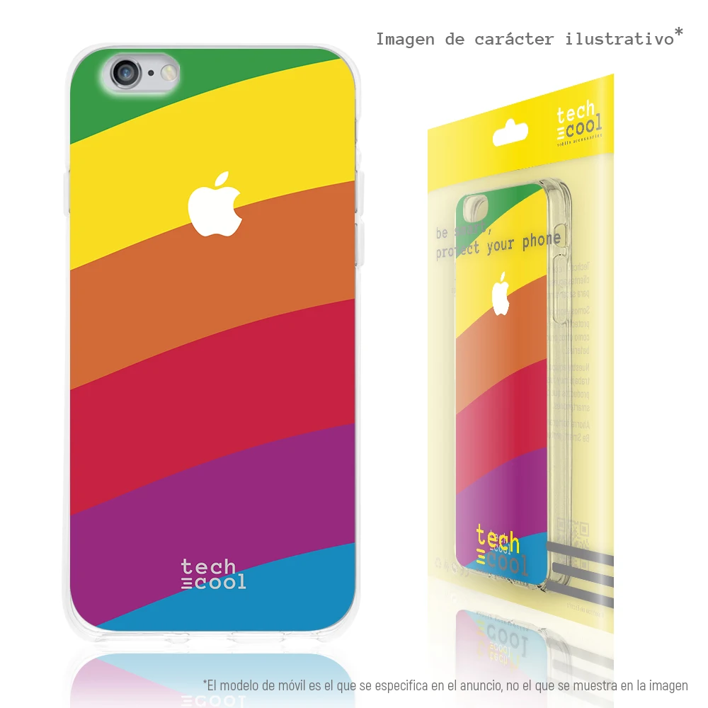 FunnyTech®Силиконовый чехол для IPhone 7 Plus/7 Plus L Pride Flag IPhone