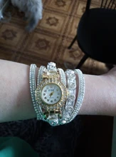 Relojes de cuarzo analógico para mujer, pulsera de cuarzo con diamantes de imitación, accesorio para regalo, Z5