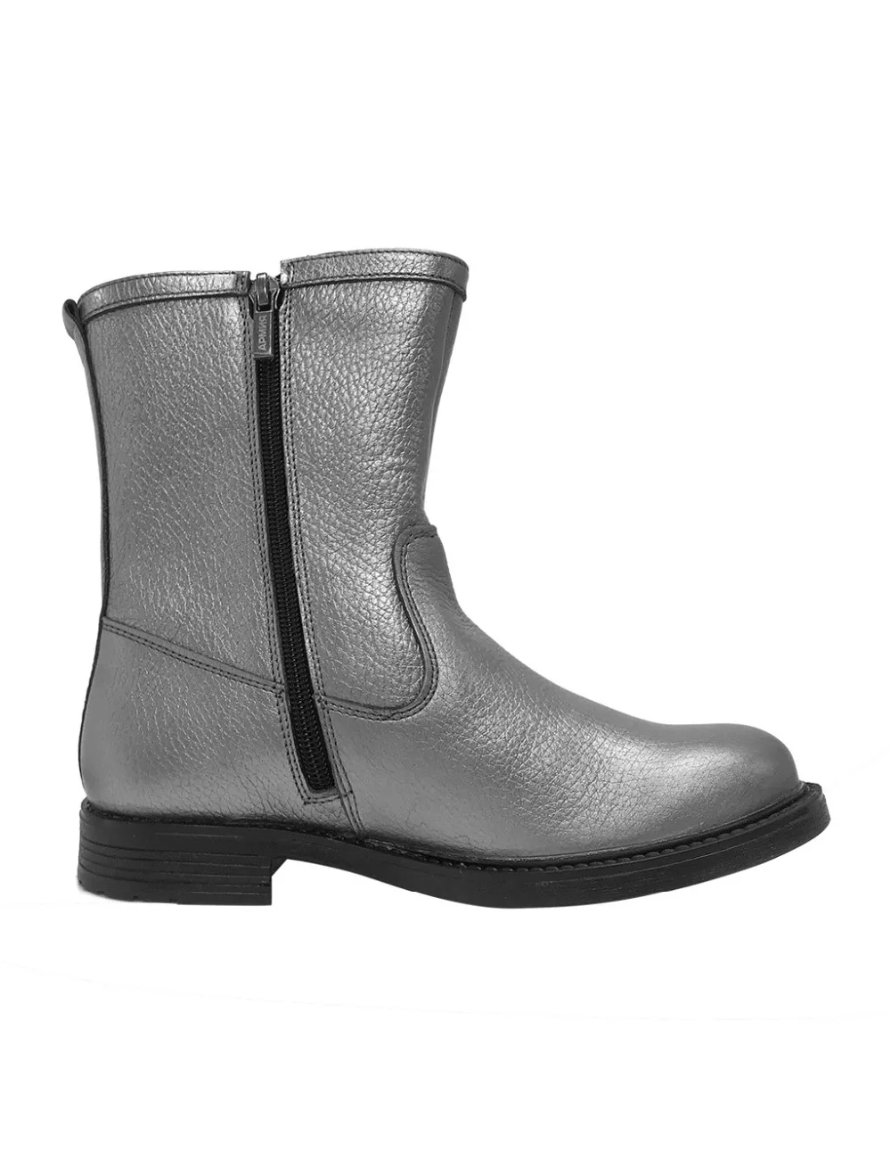 Leather baby booties "Army Of Russia"