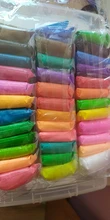 Toys Plasticine Light-Clay Safe Air-Dry-Polymer DIY 36-Color Kids Children Educational