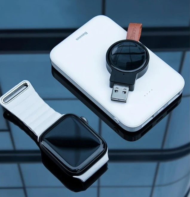 Беспроводное зарядное устройство Baseus Dotter Wireless Charger for AP Watch WXYDIW02-01(Черный