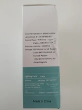 Tuya Smart Wifi LED Bulb E14, RGB Dimmable Light Bulb 4W, , Work with Alexa Echo Google