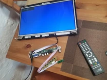 Kit para LP156WH2 monitor de pantalla LVDS remoto VGA LCD HDMI USB compatible Placa de controlador de Audio de la pantalla 1366X768 TV AV panel LED