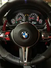 Interruptores de paleta de fibra de carbono para volante, para BMW F36 F21 F22 F32 F30 F02 F80 F11 F06 F20 F23 F10 F12 F26 F15 M3 M4 M5 M6