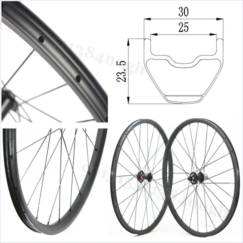 

29ER-30C Mtb Carbon Rims Mountain Bike Wheels XC Mountain Wheel With Novatec-Powerway-DT hubs super Light Carbon Mountain Wheels