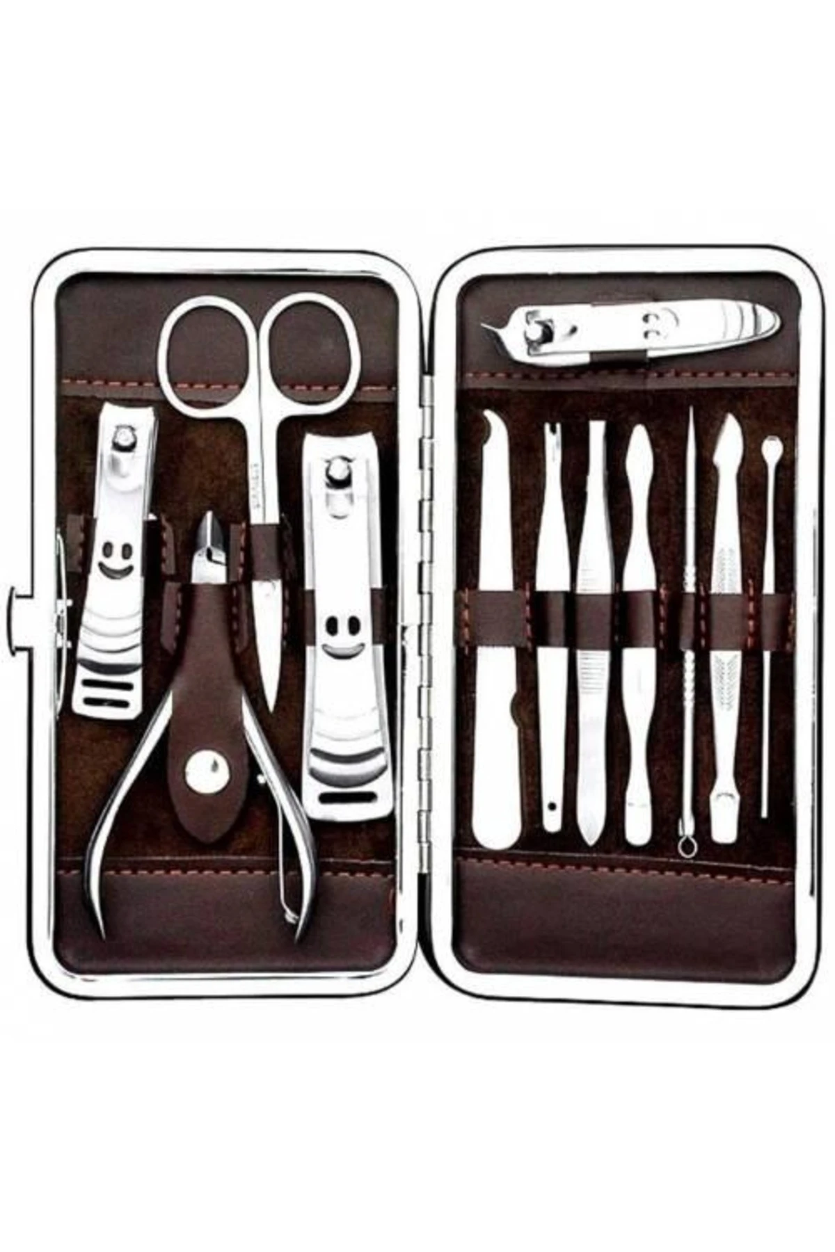 Manicure Pedicure Set 13 Grooming Kit with Bag Nail Grooming Set Fast Free Shipping|Sets & Kits| - AliExpress