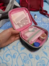 Mini bolsa médica de primeros auxilios para viaje al aire libre, organizador de medicina vacío impermeable de nailon rosa, Kits de emergencia de supervivencia para acampar