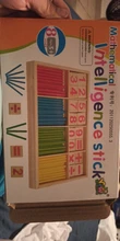 Baby Toy Educational-Toy Teaching-Aids Counting-Rod Kindergarten Mathematics Montessori