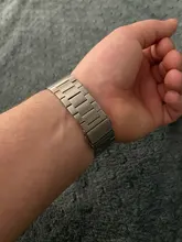 Correa de Metal de acero inoxidable para Apple Watch, pulsera de eslabones ultrafinos de 44mm, 40mm, 42mm y 38mm para IWatch Series 6 SE 5 4 3