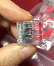 Wire-Connector Plug-In-Wire-Terminal Orange Universal Mini 25/50/100pcs