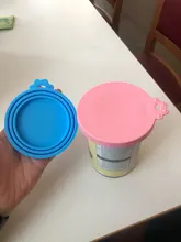 Silicone Canned Lid Sealed Feeders Food Can Lid For Puppy Dog Cat Storage Top Cap Reusable