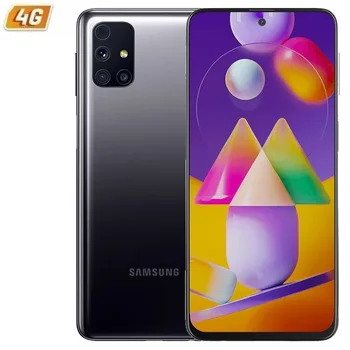 Перейти на Алиэкспресс и купить Samsung galaxy m31s черный мобильный телефон-6,5 '/16,51 см-cam (Внутренняя память 64 + 12 + 5 + 5)/32mp - oc - 128 ГБ-6 ГБ ОЗУ-android-4g-двойной