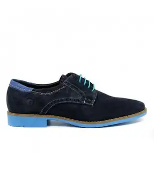 

Blucher-Cords-Split Leather-Navy