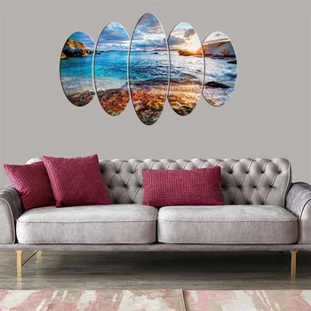 

Sea Nature View 5 Piece Mdf Table