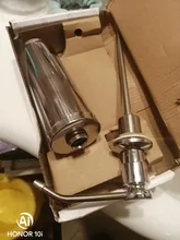 Liquid-Soap-Dispenser Bottle Sink Pump Stainless-Steel Complete Kitchen Counter Deck