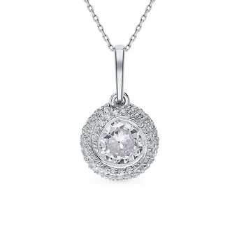 

Silver Pendant with cubic zirconia sunlight sample 925