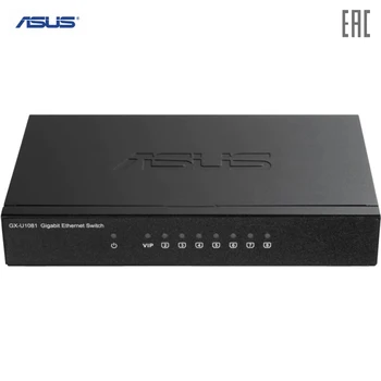 

Network Switches Asus GX-U1081 networking switch adapter with Vip port