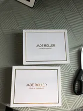 Rodillo de cuarzo rosa natural para masaje facial, rodillo para masaje facial con piedra de jade natural, adelgazante, eliminación de arrugas en cara y barbilla, herramienta para el cuidado de la belleza