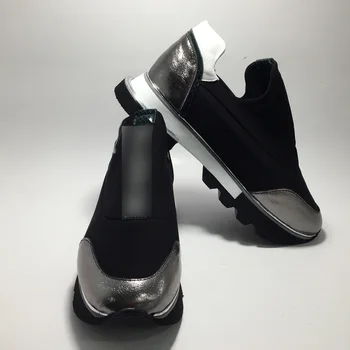 

Women's Genuine Leather Platform Sneakers New Fashion Luxury Design Casual Sport Comfy Spring Autumn Winter Women Shoes