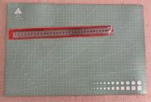 A3 tabla de corte de Pvc alfombra Patchwork alfombra estera de corte de herramienta Manual bricolaje herramienta de doble cara de auto-curación grabado versión