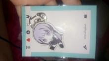 Danganronpa-Llavero de ventilador acrílico de doble cara, colección de Anime, figuras para juego, Nanami, ChiaKi, Nagito, Komaeda