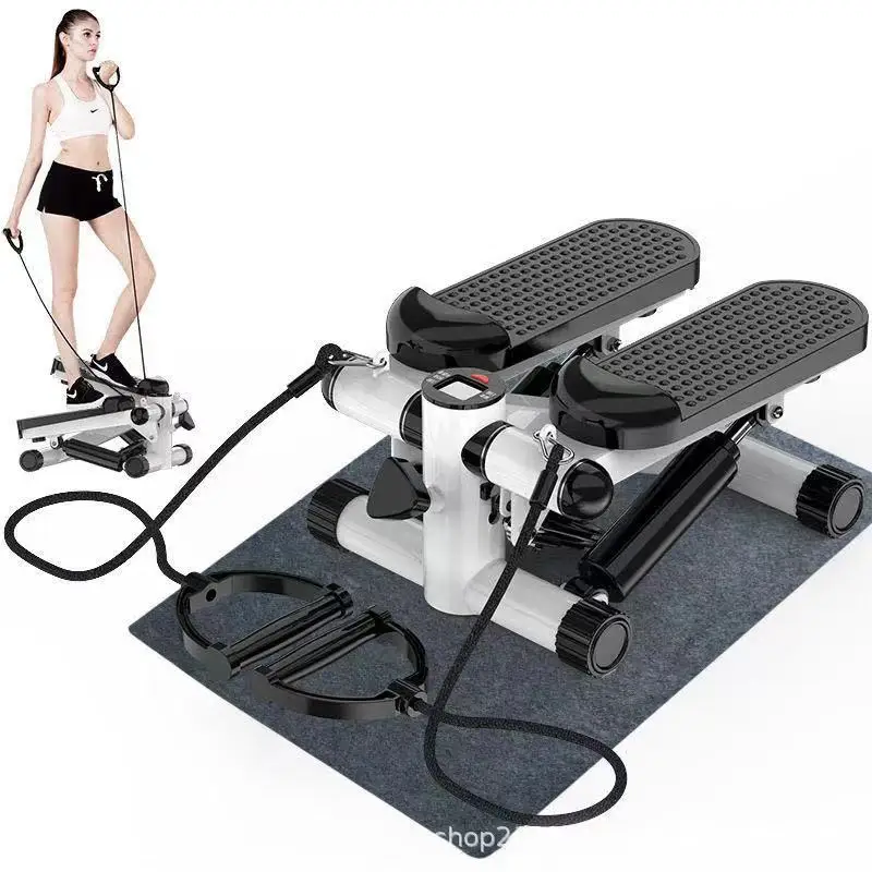 Mini Stepper ,stair Stepper, Exercise Equipment With Resistance Bands And  Lcd Monitor