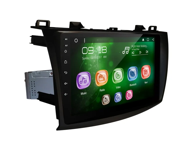 Top Allways 9" IPS Screen Android 9.0 Octa-core Ram 2GB Rom 32GB Car Multimedia for Mazda 3 2012-2015 Orignal Style with 2.5D Touch 3