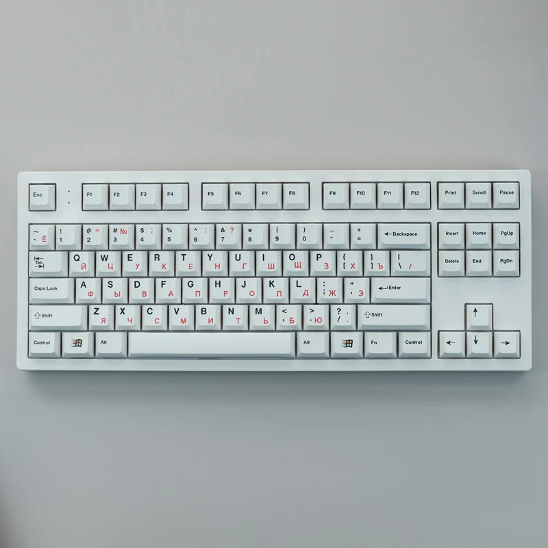 Teclado Mecânico Clássico Gmk Keycap Perfil Cereja Pbt Pbt Dye Sub mx Switch com 1.75u 128 Chaves - Imagem 4