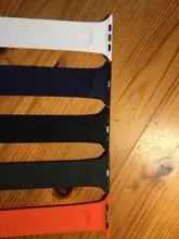 Correa de silicona para Apple Watch, correa elástica de 44mm, 40mm, 38mm, 42mm, Serie 6, 5, 4, 3, SE, 42