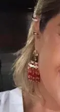 CANNER de Plata de Ley 925 trepadores de plata de la oreja aretes para las mujeres círculo geométrico Clip para la oreja con personalidad No perforado agujero pendientes de Clip pendientes largos aretes pendientes