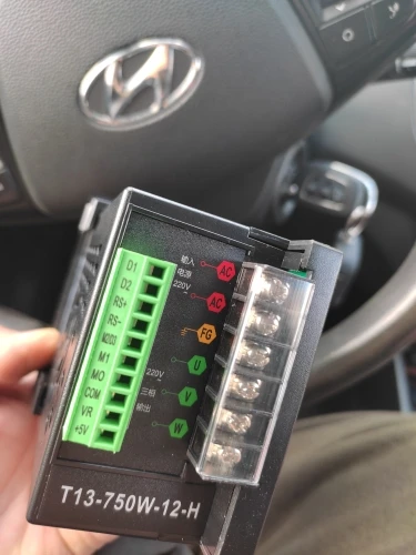 Отзыв о товаре Преобразователь частоты 400 Вт 750 Вт с добавлением трехфазного драйвера двигателя RS485 MCU T13-400W-12-H однофазный вход от пользователя S***a